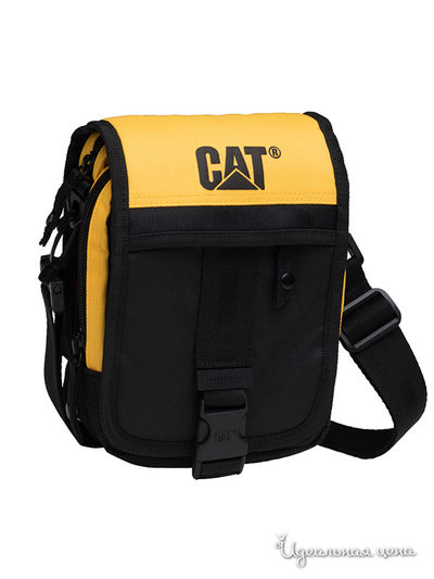 Сумка CAT, цвет черный, желтый