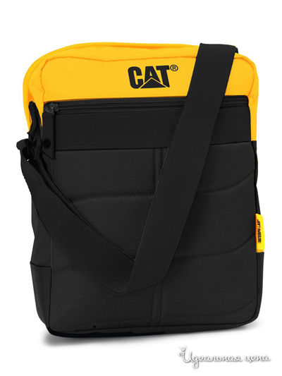 Сумка CAT, цвет черный, желтый