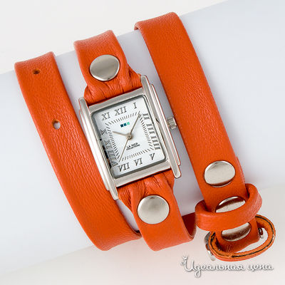 Часы La Mer, цвет цвет оранжевый / белый