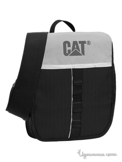 Сумка CAT, цвет черный, светло-серый