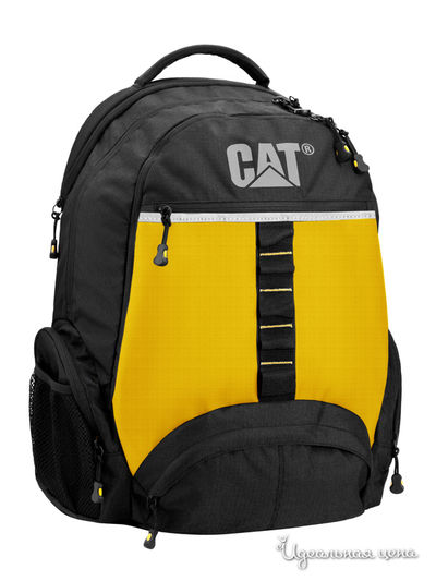 Рюкзак CAT, цвет черный, желтый