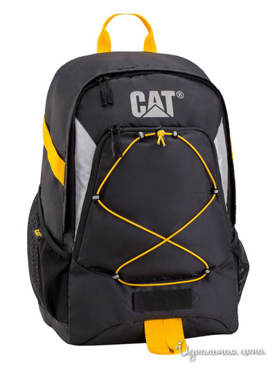 Рюкзак CAT, цвет черный, желтый