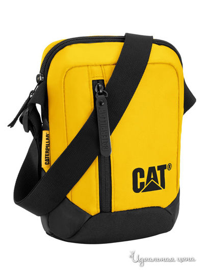 Сумка CAT, цвет черный, желтый