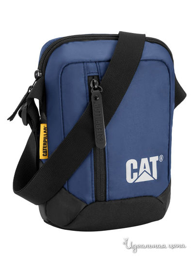 Сумка CAT, цвет черный, синий