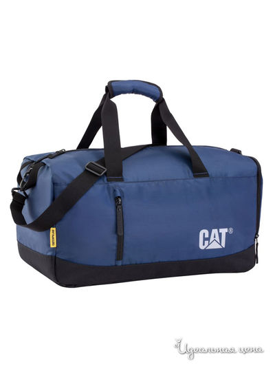 Сумка дорожная CAT, цвет черный, синий