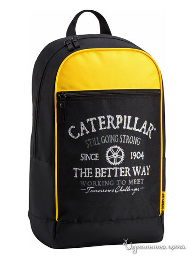 Рюкзак CAT, цвет черный, желтый