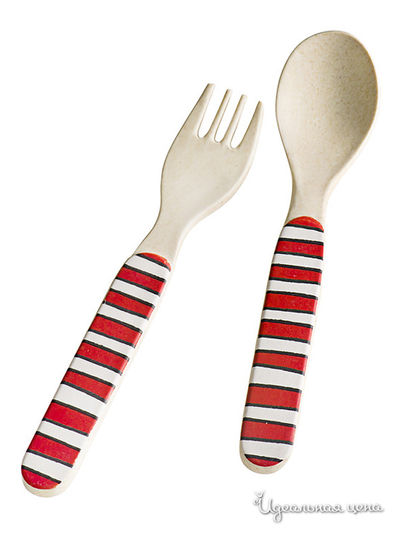 Детский набор для еды Lurch, цвет красный