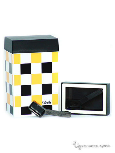 Контейнер для хранения Olala, цвет черный, желтый, белый