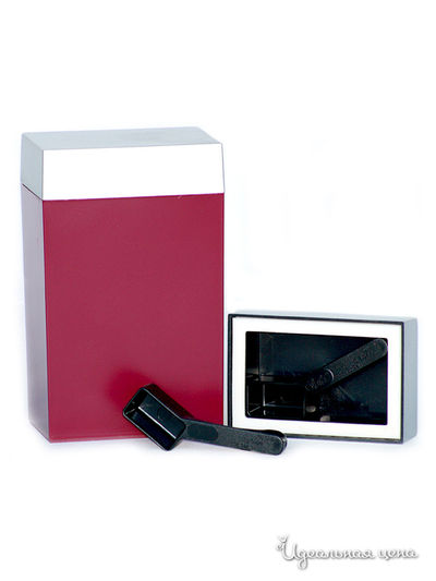 Контейнер для хранения Olala, цвет рубиновый, серебряный