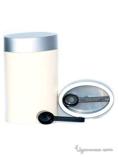 Контейнер для хранения Olala, цвет кремовый, серебряный