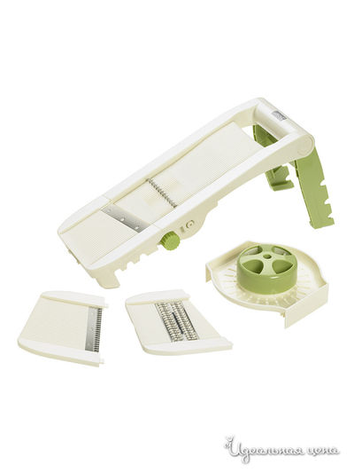 Прибор для шинковки овощей Lurch, цвет белый,  салатовый