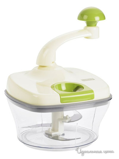 Экологичный ручной миксер Lurch, цвет белый,  салатовый