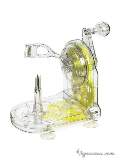 Яблокочистка Lurch, цвет салатовый