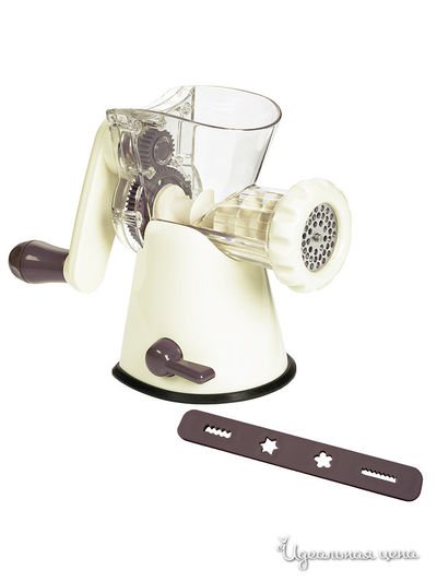 Мясорубка Lurch, цвет белый,  коричневый