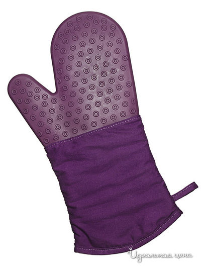 Перчатка-прихватка с защитой из силикона Lurch, цвет фиолетовый