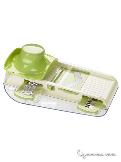 Слайсер 4 в 1 Lurch, цвет белый,  салатовый