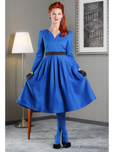 Платье Tasha Martens, цвет синий