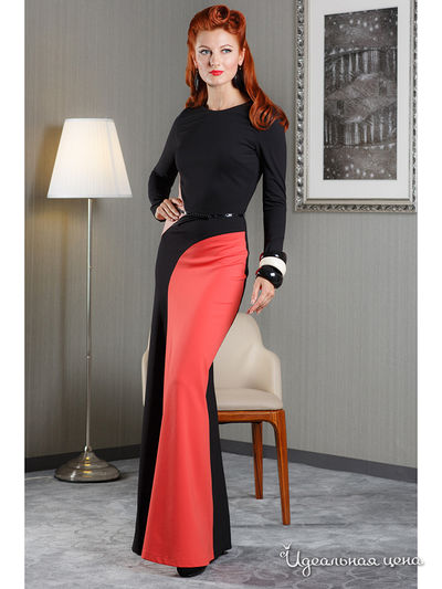 Платье Tasha Martens, цвет черный, красный