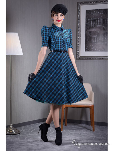 Платье Tasha Martens, цвет синий