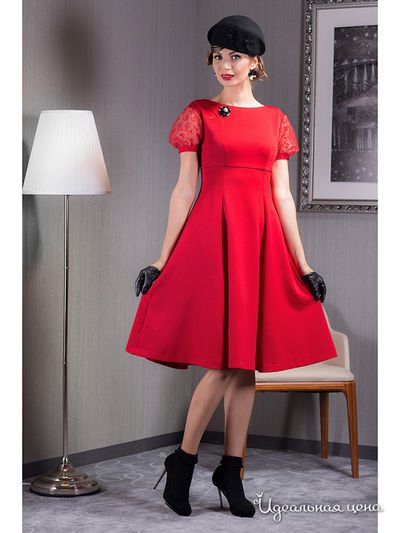 Платье Tasha Martens, цвет красный