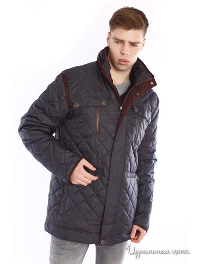 Куртка Evolution Wear, цвет синий, коричневый