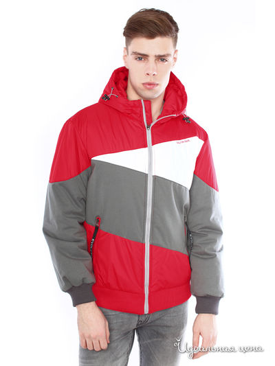 Куртка Evolution Wear, цвет красный, серый