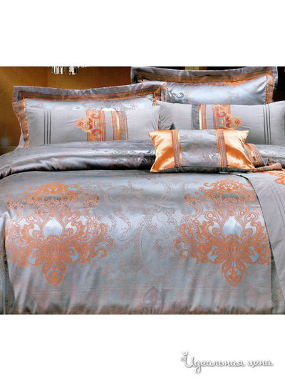 Комплект постельного белья евро Текстильный каприз, цвет мультиколор