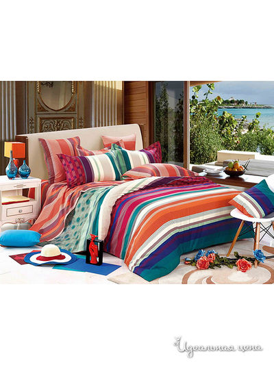Комплект постельного белья 1,5-спальный Dream Time Store, цвет Мультиколор