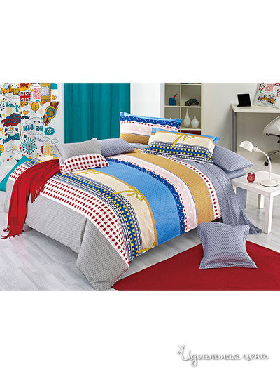 Комплект постельного белья двуспальный Dream Time Store, цвет мультиколор