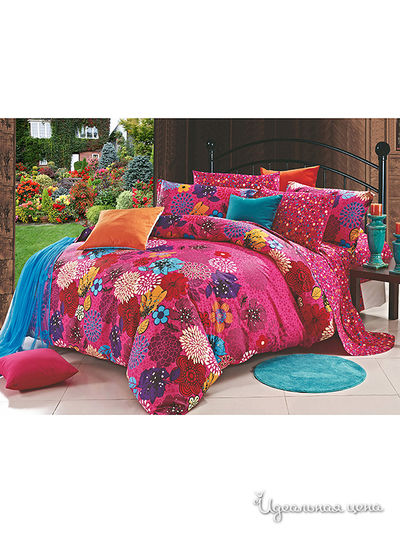Комплект постельного белья 1,5-спальный Dream Time Store, цвет мультиколор