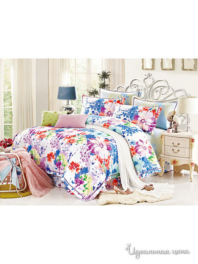Комплект постельного белья 1,5-спальный Dream Time Store, цвет мультиколор