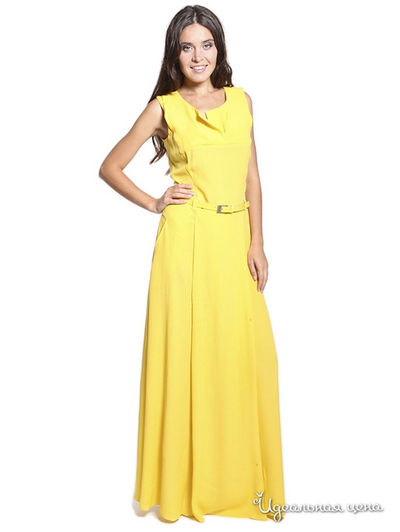 Платье Com-Mix, цвет желтый