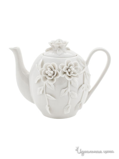 Чайник Elff Decor, цвет белый