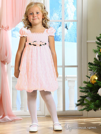 Платье Маленькая Леди, цвет персиковый