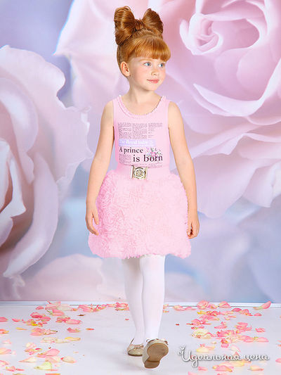 Юбка Маленькая Леди, цвет розовый