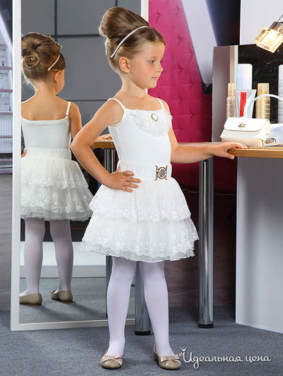 Топ Маленькая Леди, цвет белый