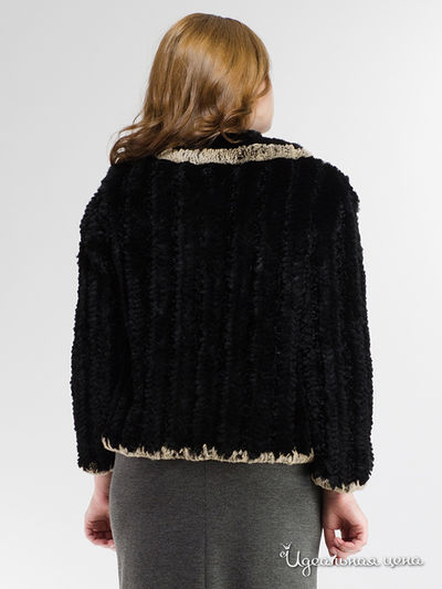 Жакет Romagna Furs, цвет черный
