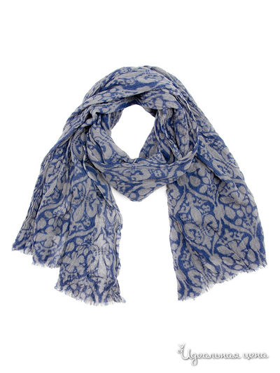 Палантин Moltini, цвет синий