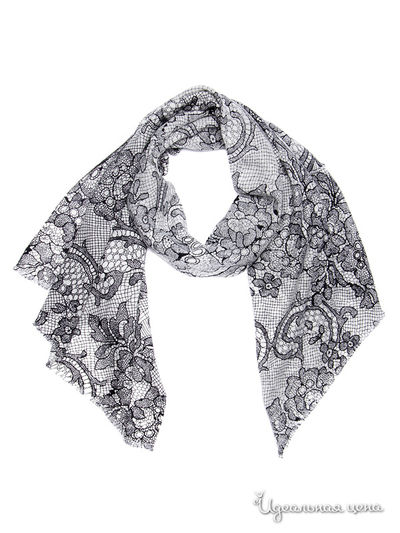 Палантин Moltini, цвет серый