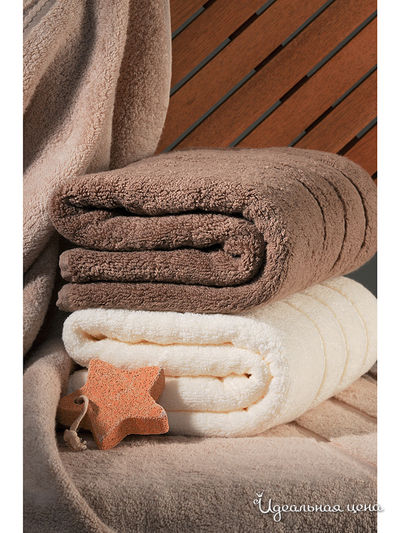 Полотенце, 90х160 см Buddemeyer S.A., цвет кремовый