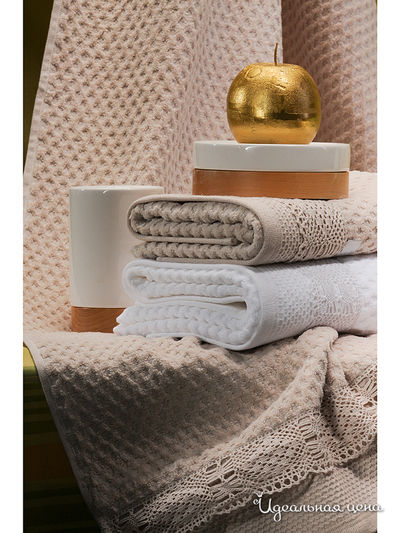 Полотенце, 70х140 см Buddemeyer S.A., цвет кремовый