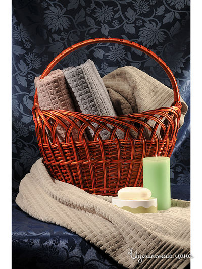 Полотенце, 70х140 см Buddemeyer S.A., цвет серый