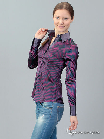 Блуза Silvian Heach, цвет фиолетовый