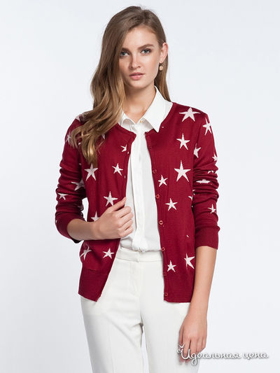 Кардиган ARS, цвет бордовый