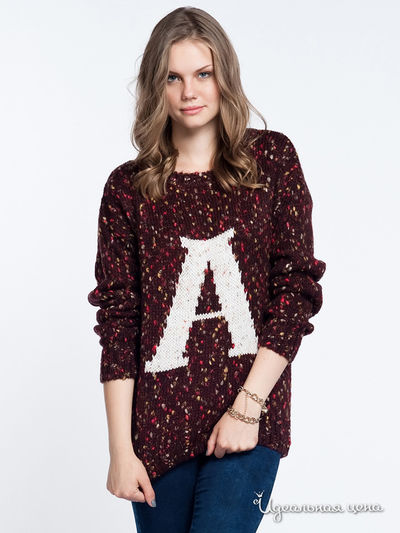 Свитер ARS, цвет бордовый