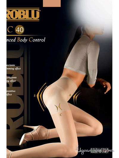 Колготки, 40 den Oroblu, цвет телесный