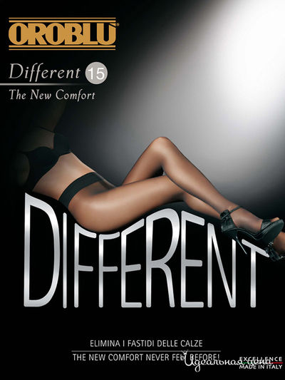 Колготки, 15 den Oroblu, цвет черный
