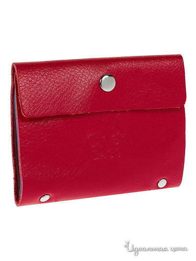 Визитница Cheribags, цвет красный