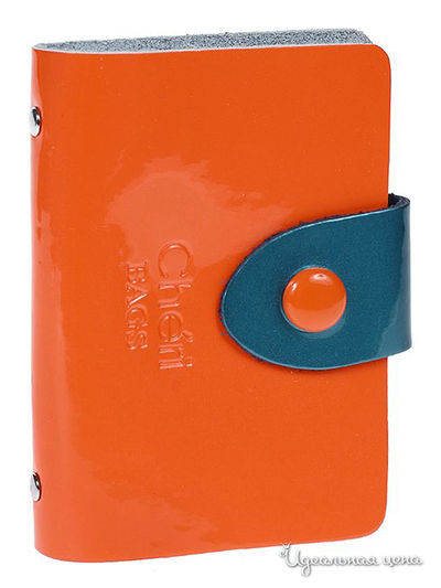 Визитница Cheribags, цвет оранжевый