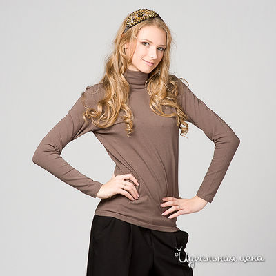 Водолазка Claire. DK, цвет цвет коричневый